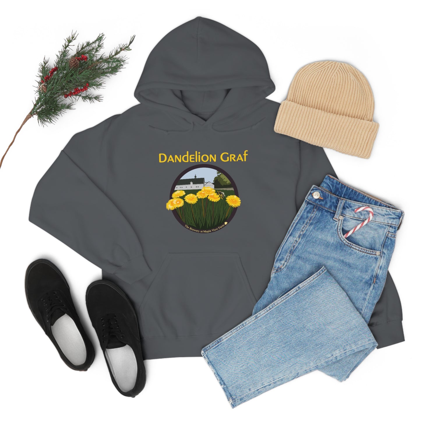 Dandelion Graf Hooded Sweatshirt